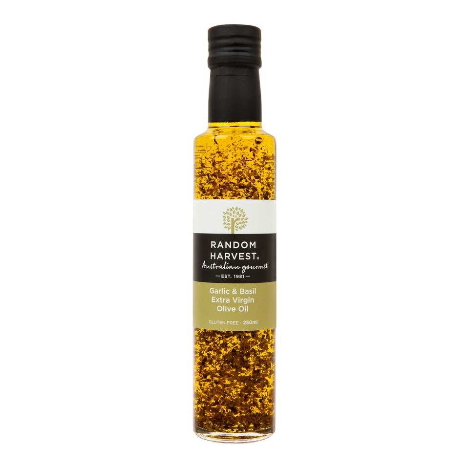 Random Harvest Garlic & Basil Extra Virgin Olive Oil Williams Sonoma AU